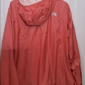 The North Face Peach Windbreaker Zip Up